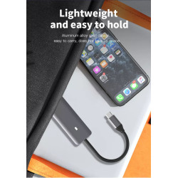 NECTUS Docking Station 6 in 1 Type C 4K HDMI Gigabit LAN PD 100W USB 3.0